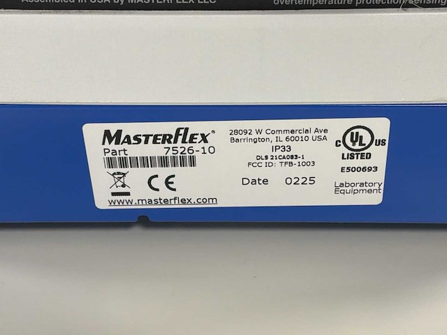 Masterflex master sense 7526-10 peristaltiekpomp - afbeelding 4 van  4