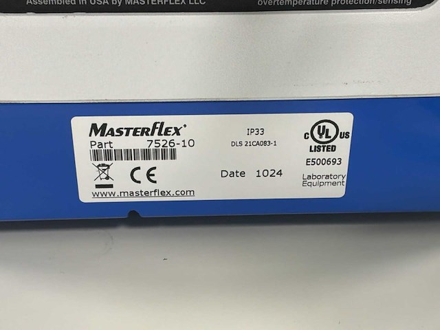 Masterflex master sense 7526-10 peristaltiekpomp - afbeelding 4 van  4