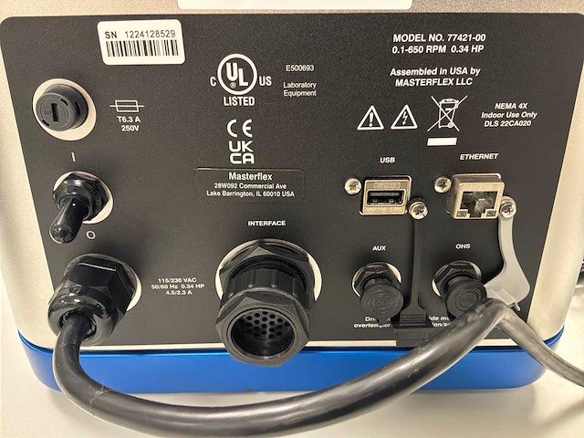 Masterflex mastersense 77421-00 peristaltiekpomp - afbeelding 1 van  1
