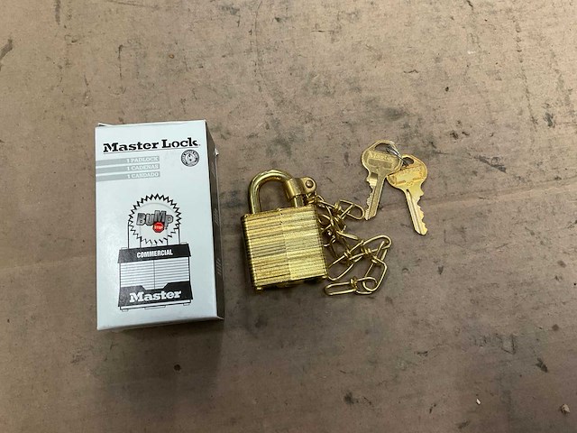 Masterlock hangslot (30x) - afbeelding 1 van  4