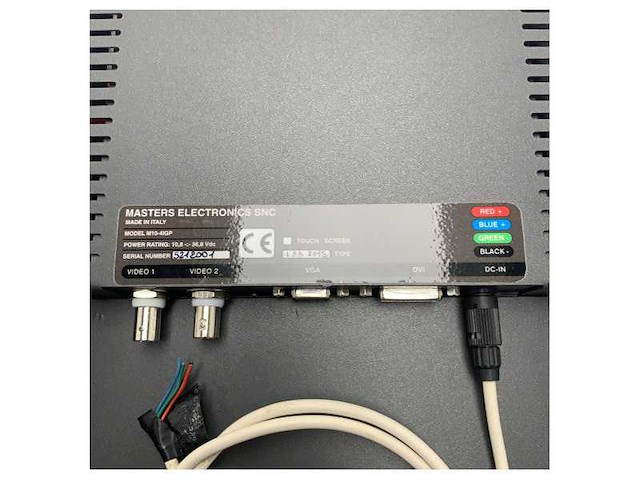 Masters m10-4igp/l 10.4 inch led control monitor - afbeelding 5 van  6