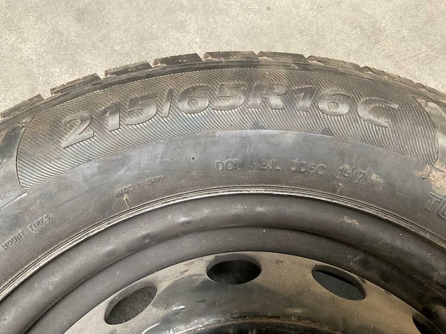 Mastersteel light truck 215/65r16c autoband op velg - afbeelding 2 van  3