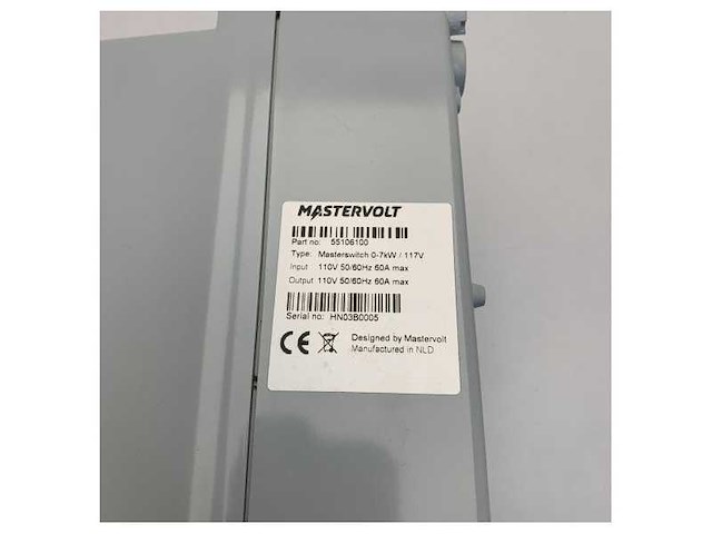 Mastervolt masterswitch automatic marine transfer switch 7 kw 110v - 55106100 - afbeelding 9 van  14