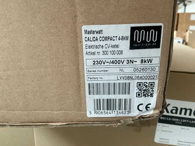 Masterwatt calida compact 4-8 kw elektrische cv ketel - afbeelding 7 van  8