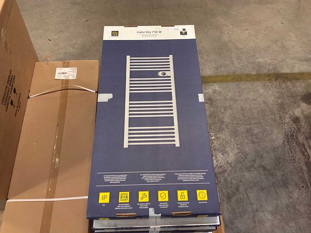 Masterwatt calor 750w elektrische designradiator (9x) - afbeelding 3 van  6