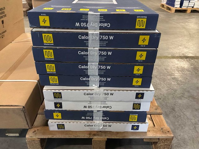 Masterwatt calor 750w elektrische designradiator (9x) - afbeelding 4 van  6