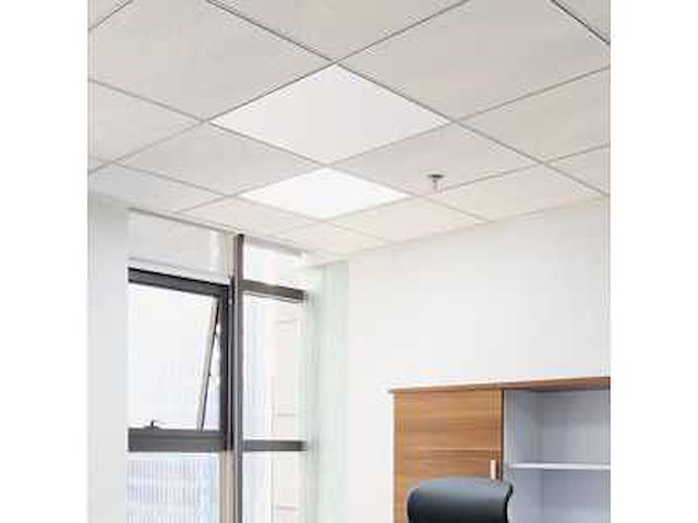 Masterwatt infraroodpaneel raster 2.0 systeemplafond 600x1200mm 800w - afbeelding 3 van  6