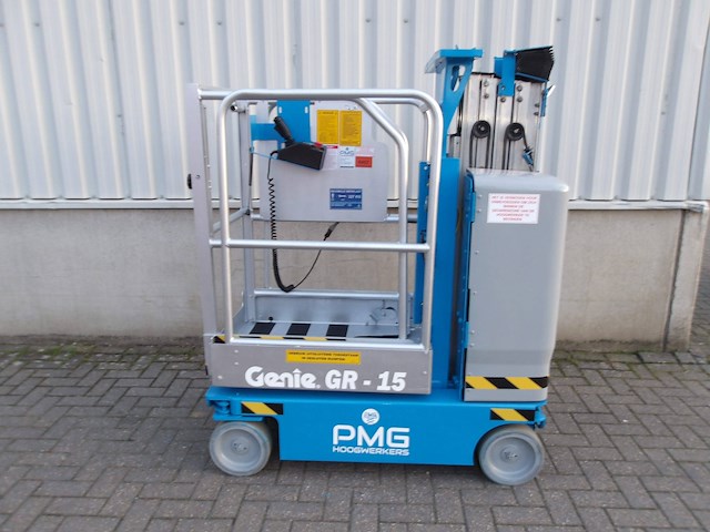 Masthoogwerker genie gr-15 6.50m elektrisch 2012 - afbeelding 1 van  1