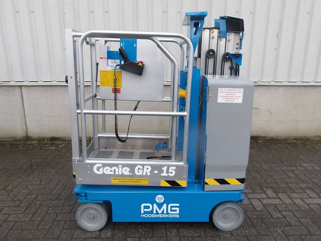 Masthoogwerker genie gr-15 6.50m elektrisch 2018 - afbeelding 1 van  1