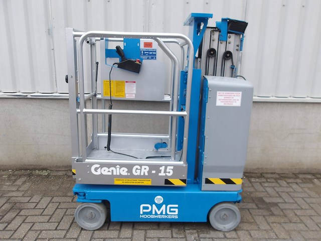 Masthoogwerker genie gr-15 elektrisch 6.50m 2012 - afbeelding 1 van  1