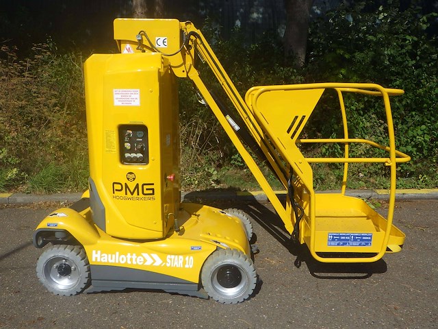 Masthoogwerker haulotte star 10 10m elektrisch 2013 - afbeelding 1 van  1