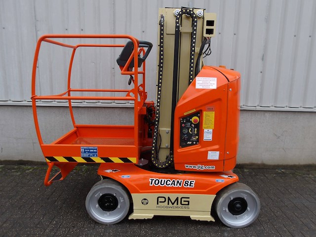 Masthoogwerker jlg toucan 8e 8.20m elektrisch 2011 - afbeelding 1 van  1