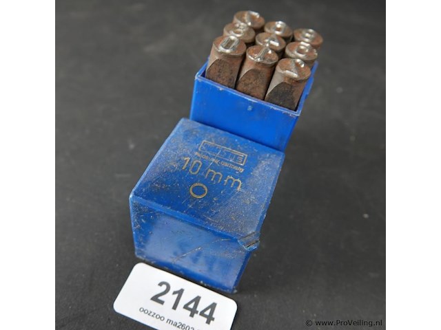 Masus slagletters 10mm - afbeelding 1 van  5