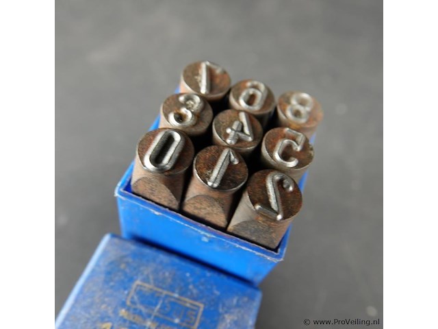 Masus slagletters 10mm - afbeelding 2 van  5
