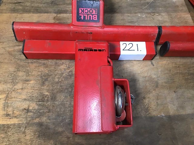 Matador bull lock trekhaaksloten (4x) - afbeelding 3 van  4