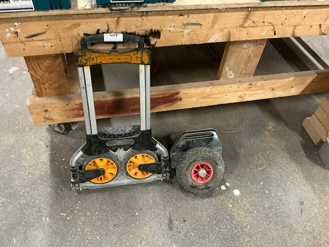 Matador en delma opklapbare steekwagen en balkentransporter - afbeelding 1 van  3