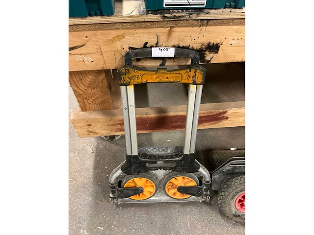 Matador en delma opklapbare steekwagen en balkentransporter - afbeelding 2 van  3