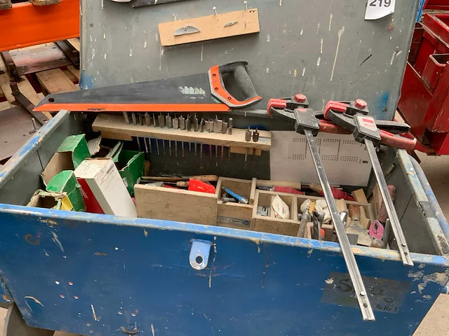 Matador gereedschapswagen met inhoud - afbeelding 5 van  9