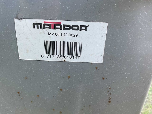 Matador m-106-l4 10829 bakkruiwagen - afbeelding 5 van  5