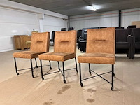 Mataras verrijdbare eetkamerstoel (3x) - afbeelding 3 van  10