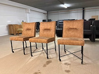 Mataras verrijdbare eetkamerstoel (3x) - afbeelding 4 van  10