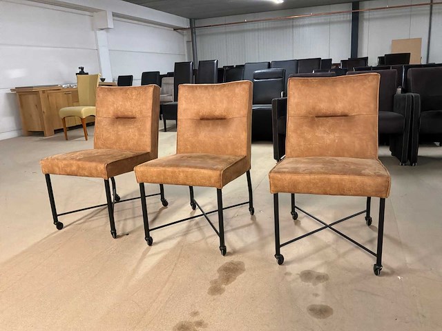 Mataras verrijdbare eetkamerstoel (3x) - afbeelding 6 van  10