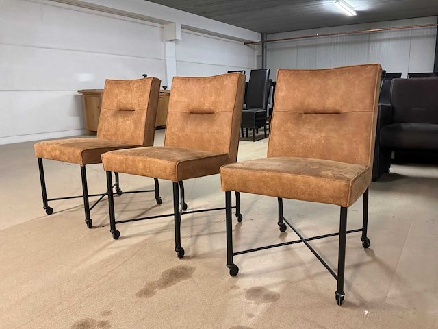 Mataras verrijdbare eetkamerstoel (3x) - afbeelding 8 van  10