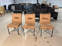 Mataras verrijdbare eetkamerstoel (3x) - afbeelding 9 van  10