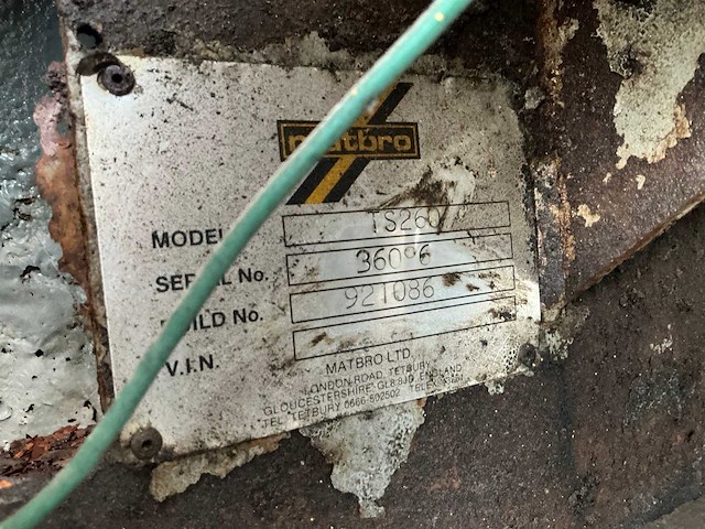 Matbro ts 260 turbo shovel - afbeelding 31 van  37