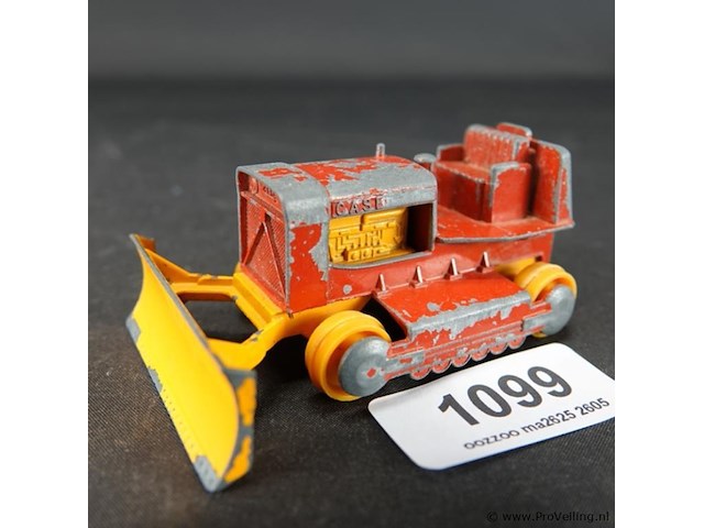 Matchbox king size case tractor k-17 uit 1967, geproduceerd door lesney in engeland - afbeelding 1 van  5