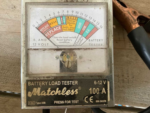 Matchless 100a accutester - afbeelding 2 van  3