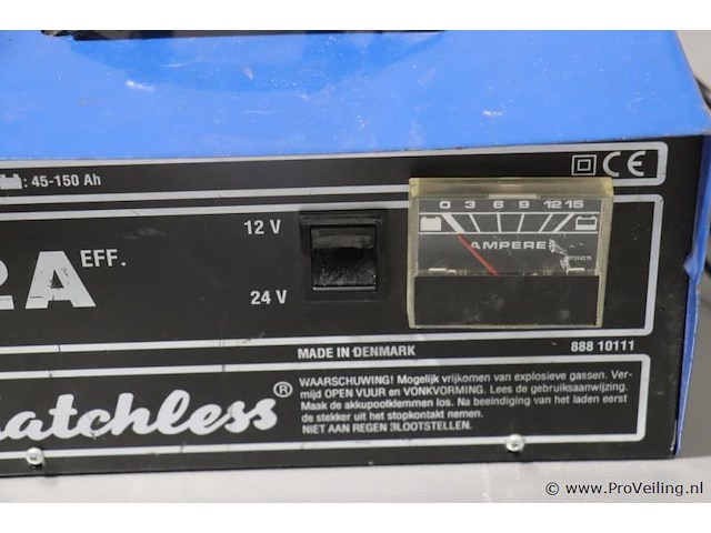 Matchless acculader m-12a-24 - afbeelding 3 van  5