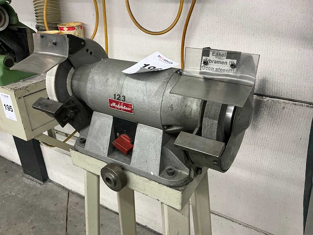 Matchless ds200/2 dubbelsteens slijpmachine - afbeelding 3 van  8
