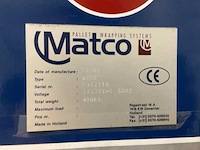 Matco a900 palletfoliewikkelaar - afbeelding 4 van  4