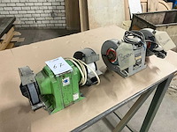 Matebo/creusen dubbelsteens slijpmachine (2x) - afbeelding 1 van  12