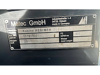 Matec - 2013 - mfh 2500 - zelfrijdende veegmachine - afbeelding 3 van  11