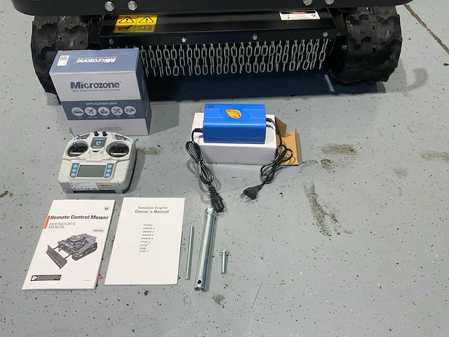 Mateng - rm20 -2025 - rupsgrasmaaier met afstandbediening - afbeelding 26 van  34