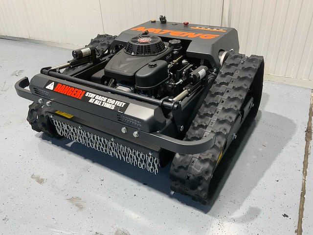 Mateng rm20 - grasmaaier op afstand bestuurbaar tot 600m - maaibreedte 53 cm - 224cc - lawn mower tracks - afbeelding 9 van  38