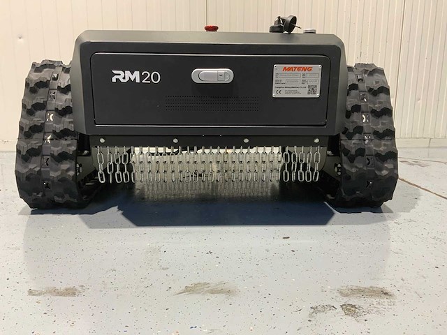 Mateng rm20 - grasmaaier op afstand bestuurbaar tot 600m - maaibreedte 53 cm - 224cc - lawn mower tracks - afbeelding 32 van  38