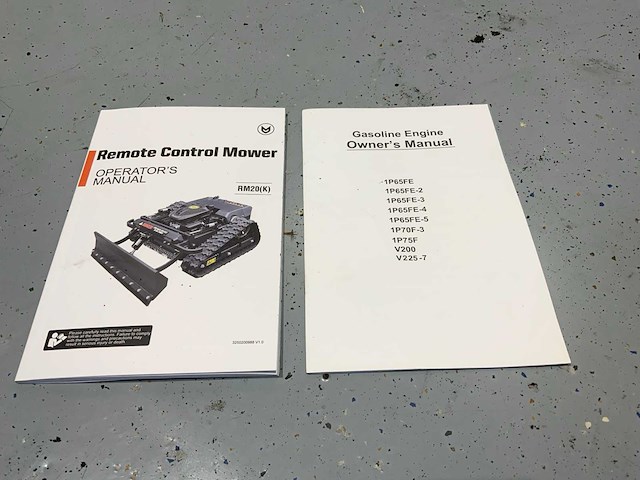 Mateng rm20 - grasmaaier op afstand bestuurbaar tot 600m - maaibreedte 53 cm - 224cc - lawn mower tracks - afbeelding 27 van  38
