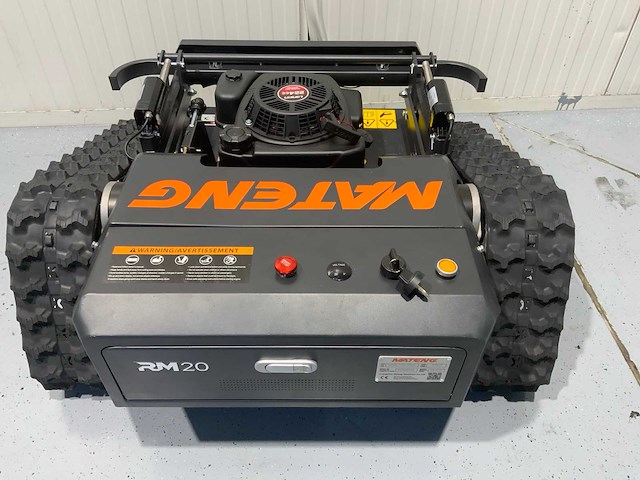 Mateng rm20 - grasmaaier op afstand bestuurbaar tot 600m - maaibreedte 53 cm - 224cc - lawn mower tracks - afbeelding 33 van  38