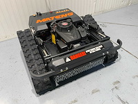 Mateng rm20 grasmaaier op afstand bestuurbaar tot 600m - maaibreedte 53 cm - 224cc - lawn mower tracks