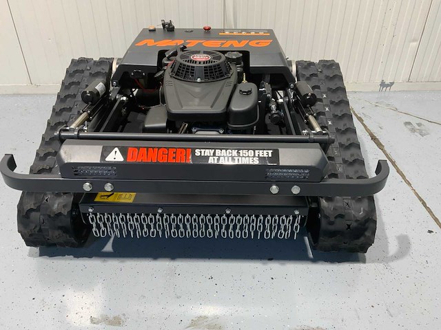 Mateng rm20 grasmaaier op afstand bestuurbaar tot 600m - maaibreedte 53 cm - 224cc - lawn mower tracks - afbeelding 12 van  38