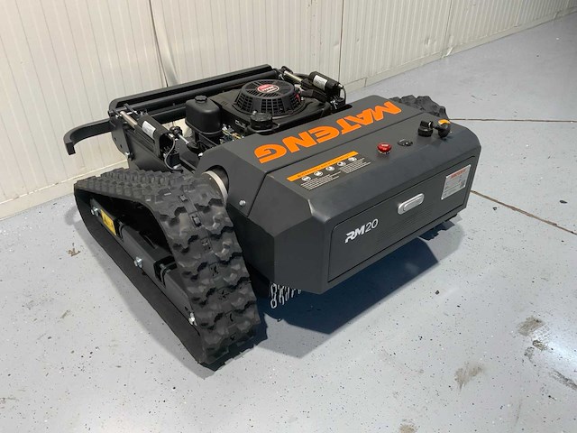 Mateng rm20 grasmaaier op afstand bestuurbaar tot 600m - maaibreedte 53 cm - 224cc - lawn mower tracks - afbeelding 37 van  38