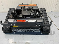 Mateng rm20 grasmaaier op afstand bestuurbaar tot 600m - maaibreedte 53 cm - 224cc - lawn mower tracks