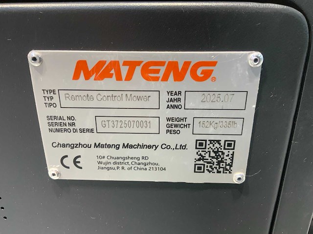 Mateng rm20 grasmaaier op afstand bestuurbaar tot 600m - maaibreedte 53 cm - 224cc - lawn mower tracks - afbeelding 8 van  16