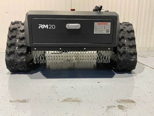 Mateng rm20 grasmaaier op afstand bestuurbaar tot 600m - maaibreedte 53 cm - 224cc - lawn mower tracks - afbeelding 32 van  38