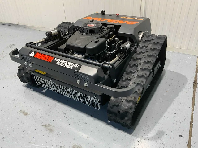 Mateng rm20 grasmaaier op afstand bestuurbaar tot 600m - maaibreedte 53 cm - 224cc - lawn mower tracks - afbeelding 9 van  38