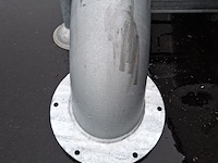 Materiaalbok met 2x 8 duims buis met flens - afbeelding 4 van  5