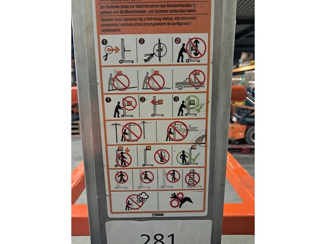 Materiaallift 3,40m ~, sumner, 2210, 2022 - afbeelding 14 van  25